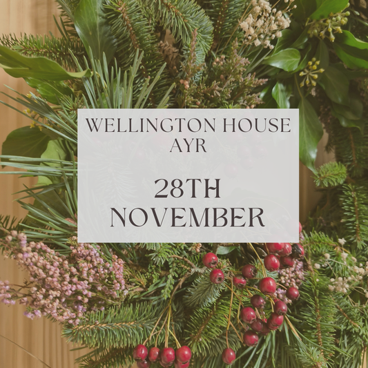Wreath Workshop - Wellington House -  FRIDAY 28th November