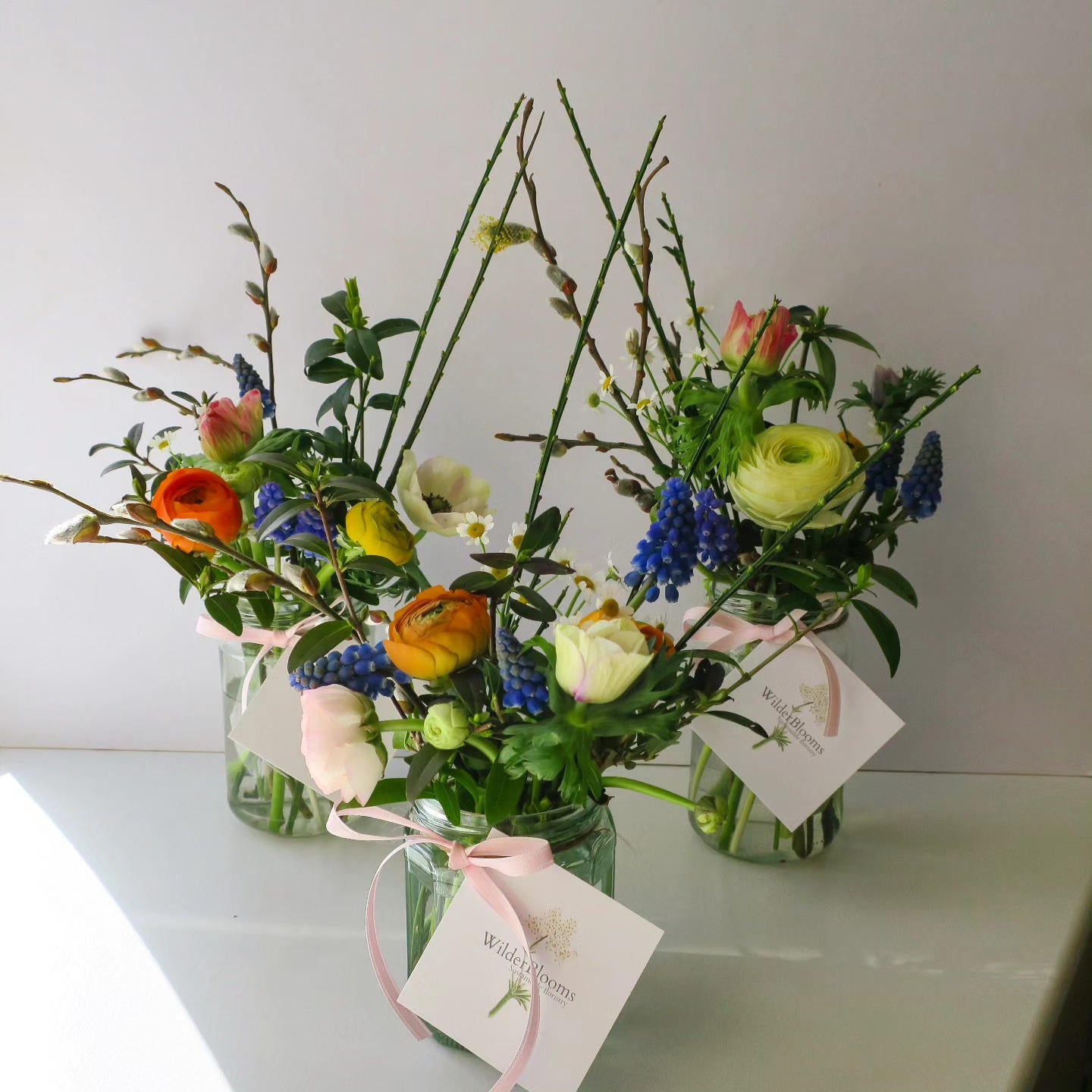 Jam Jar Posy